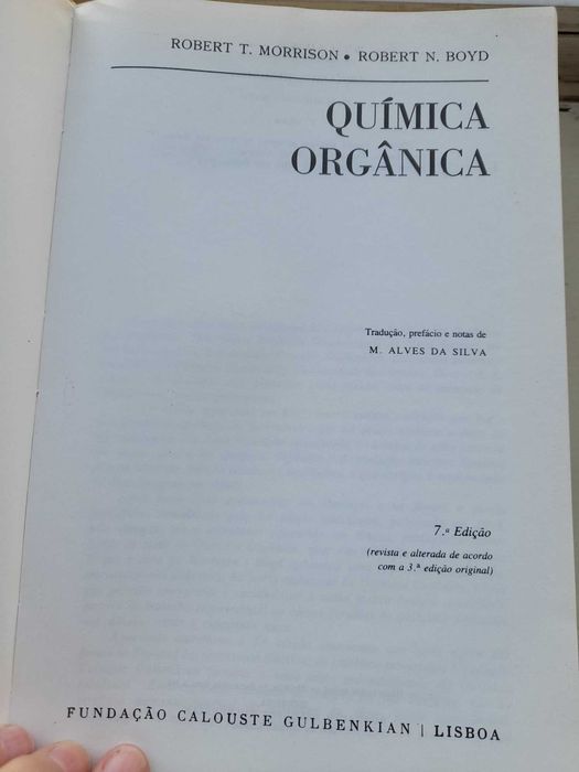Livro Química Orgânica