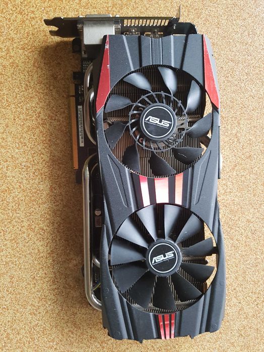 Karta ASUS na Radeon R9 280 3GB DDR5 (384 Bit) HDMI DVI sprawna Gdańsk