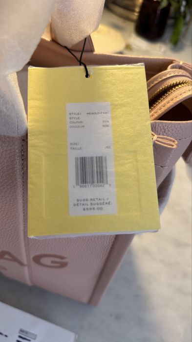 Carteira Marc Jacobs The Tote Bag Medium Rosa – Nova