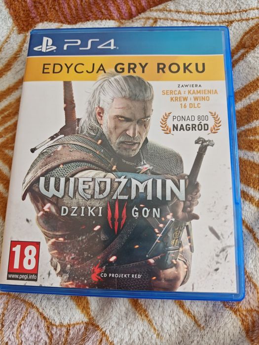Wiedźmin 3 edycja gry roku ps4 PlayStation 4