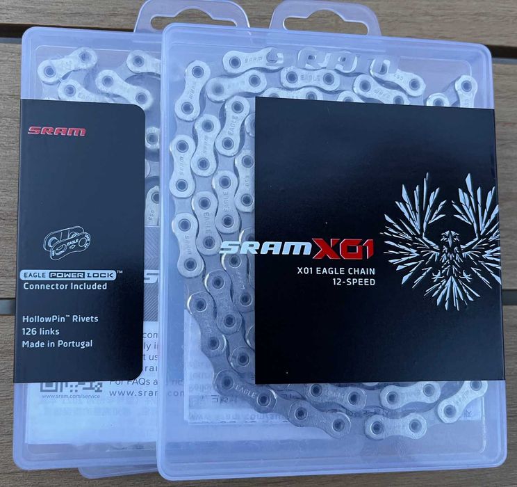 Łańcuch rowerowy Sram PC x01 Eagle 12s 126 ogniw BOX elektry ebike mtb
