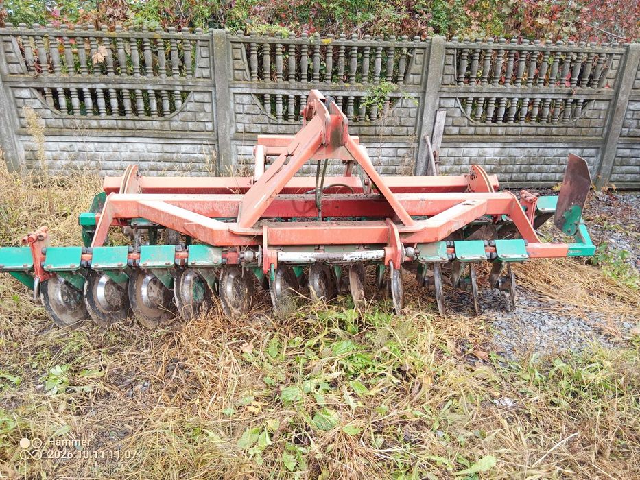 Brona Talerzowa  Agregat uprawowo siewny talerzowy z hydropakiem Agro-Masz 3  Talerzówka Mozliwość TRANSPORTU