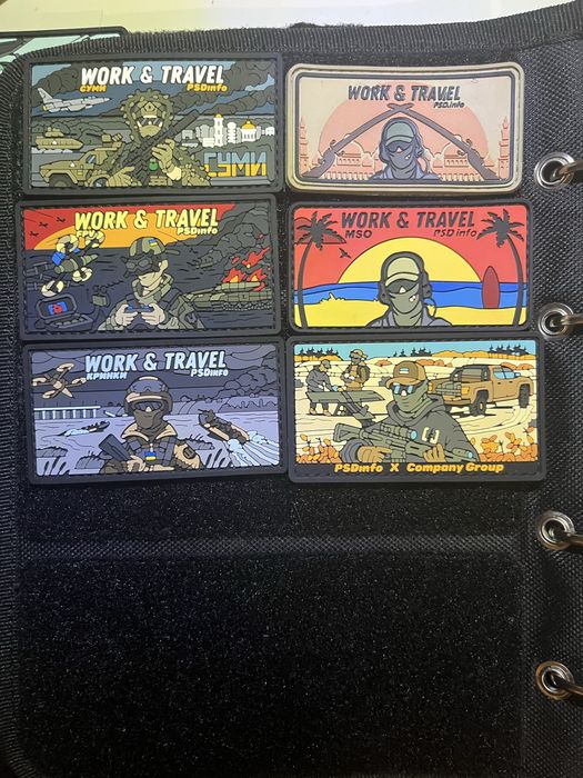 Патчі, PSD, North side group та інші.