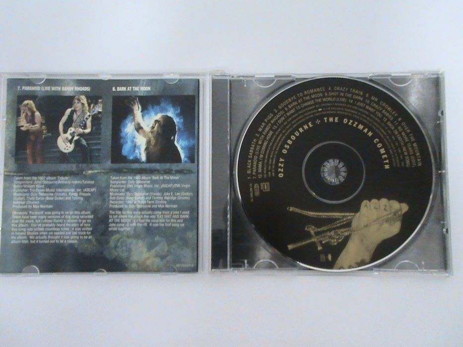 Ozzy Ozbourne - The Ozzman Cometh ( Epic - Europe )
