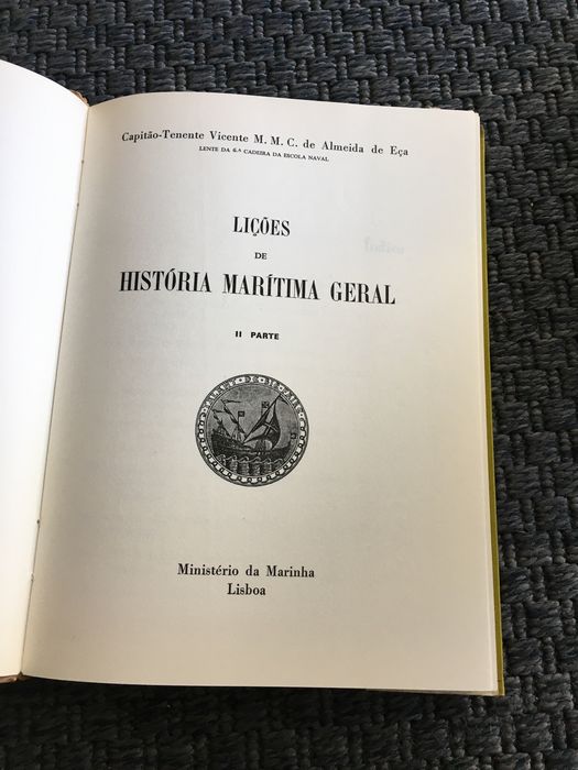 Lições de História Marítima Geral - Parte I e II
