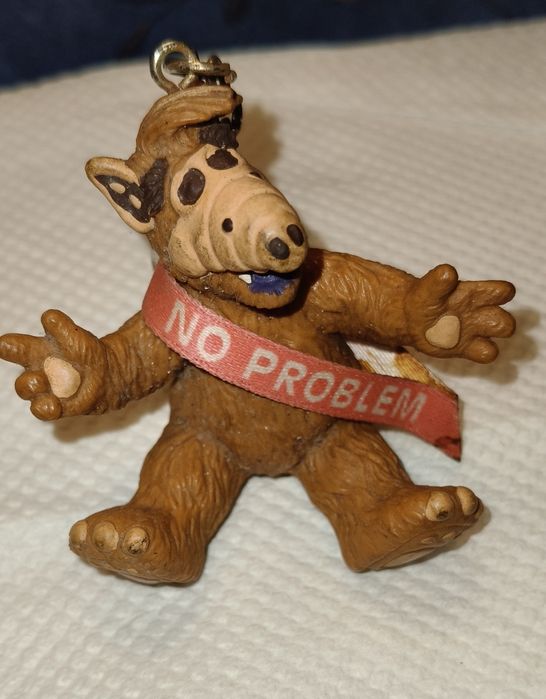 Vintage ALF Keychain - No Problem