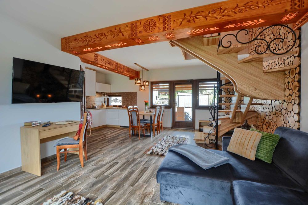 Domek Zakopane basen całoroczny jacuzzi Spa domki i apartamenty