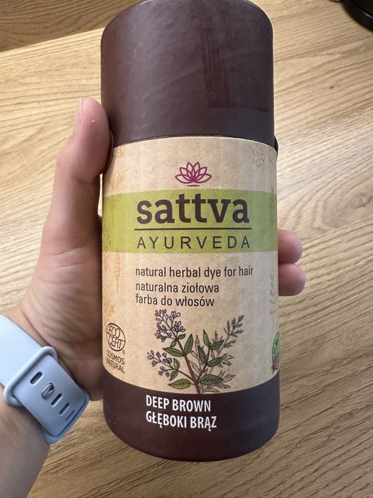 Henna sattva głęboki brąz