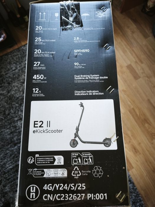 Trotinete NINEBOT E2 E ll