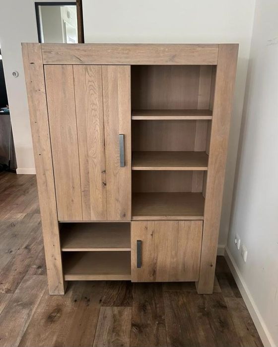 piękna witryna w stylu loft dąb artisan.