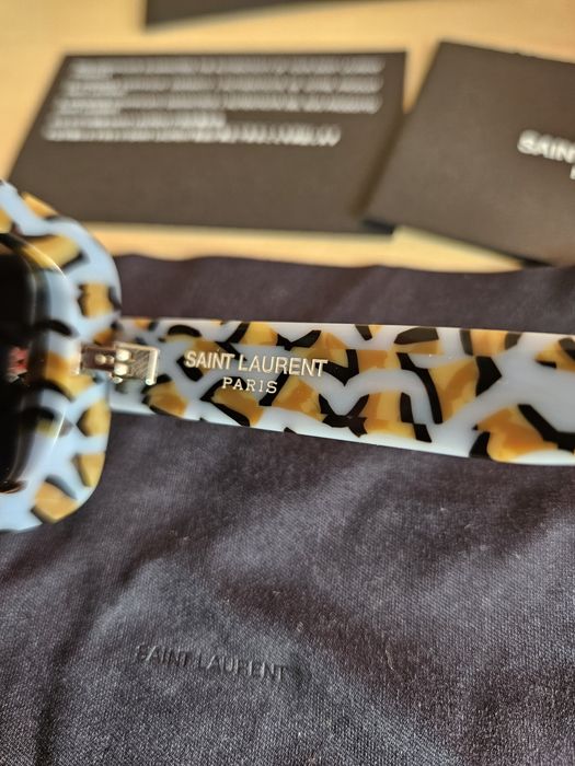Okulary przeciwsłoneczne Saint Laurent panterka