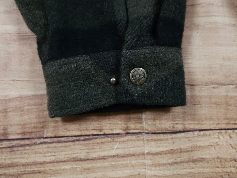 FJALL RAVEN Koszula w Kratę Męska Wełniana Logowana r. XXL