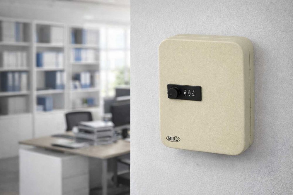 Sejf na klucze skrzynka szafka kasetka MOCNA z szyfrem