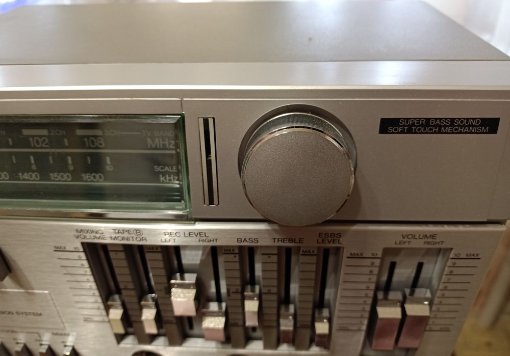Топовая винтажная магнитола TOSHIBA RT-S98 Japan Из коллекции: 109
