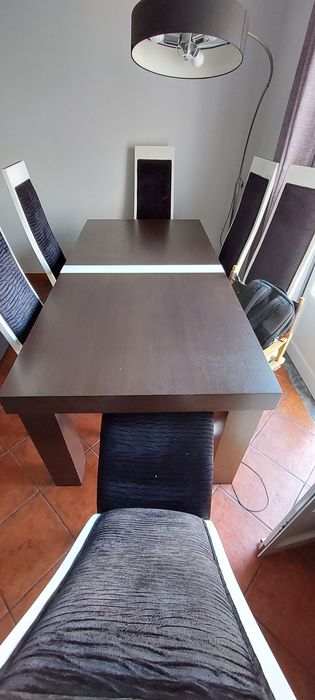 Mesa jantar e 6 cadeiras