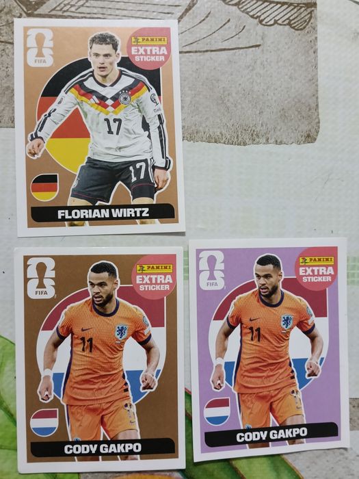 Extra sticker panini