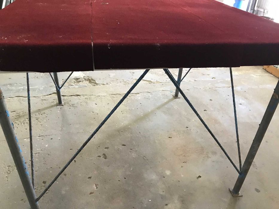 Bancada de trabalho para oficina, com torno