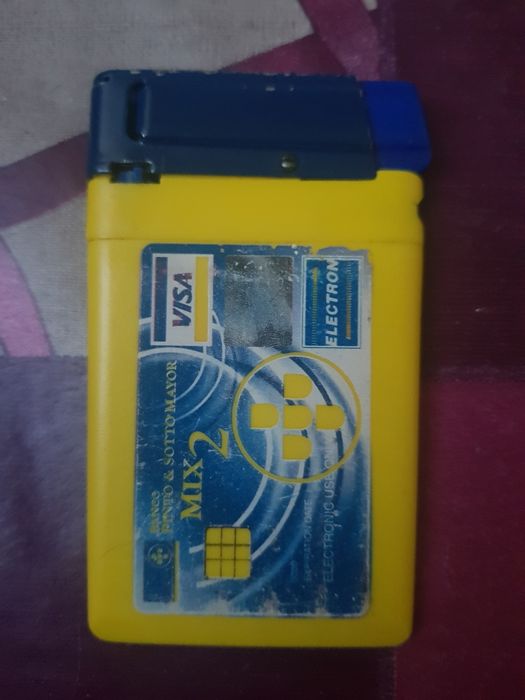 Isqueiro Banco Pinto & Sotto Maior