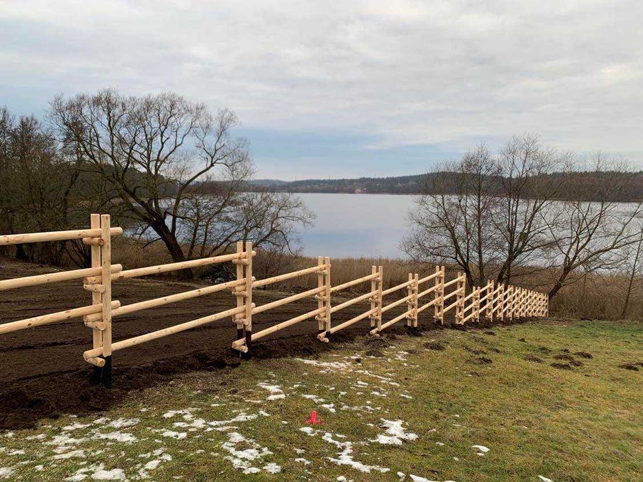 Montaż ogrodzenia panelowego/ drewnianego/ z żerdzi/siatki