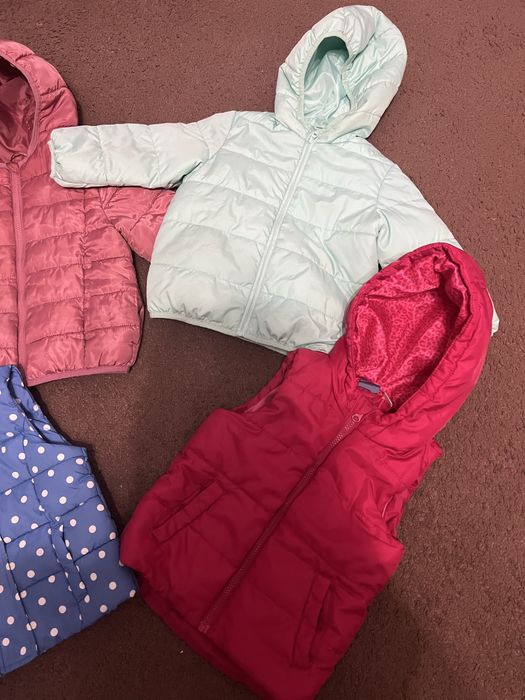 Куртка,желетка,лот р.98 весна