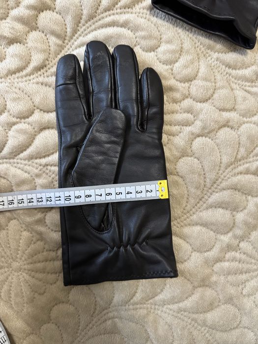 Чоловічі шкіряні перчатки tommy hilfiger