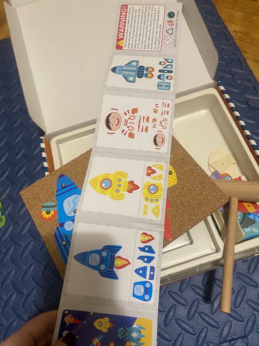 Гра на координацію з молотком, космос, Djeco