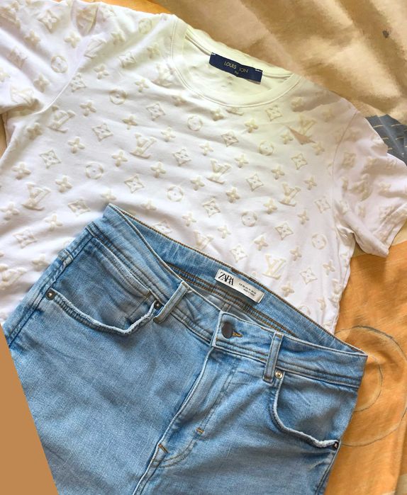 Футболка Louis Vuitton мужская, унисекс, размер S