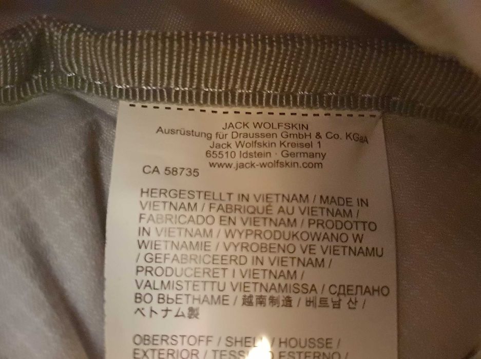 Oryginalna torebka nerka Jack Wolfskin Downtown NOWA