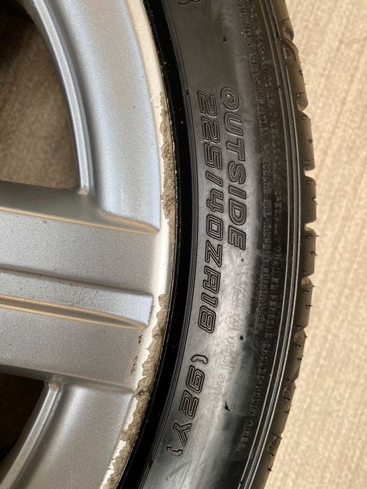 Felgi Chrysler Crossfire 5x112 2x 7,5jx18 et 35 , 2x 9jx19 et 22