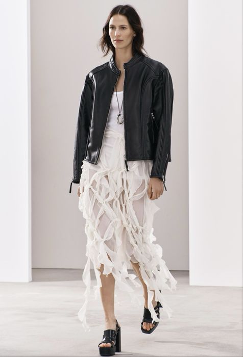 Кожаная куртка Zara лимитированная коллекция