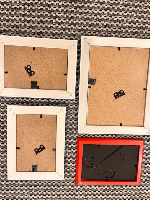 Zestaw 5 kolorowych ramek