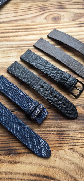 Ремешок для часов из кожи акулы, omega,breitling, Tissot, Longines