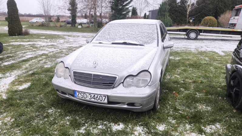 Mercedes w 203 2.0 kompresor lpg