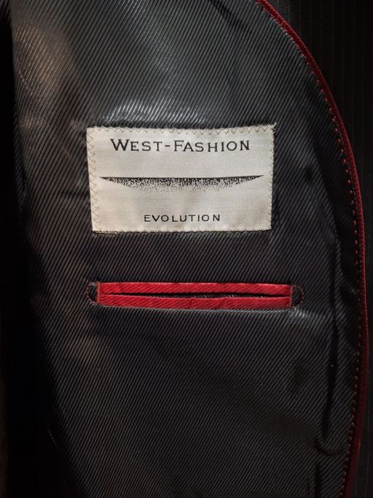 Класичний чоловічий піджак west - fashion evolution темно сірий