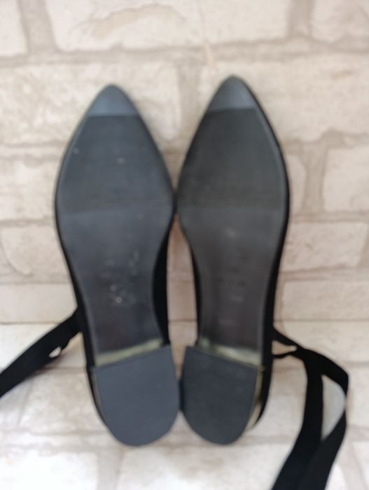 Нові замшеві балетки