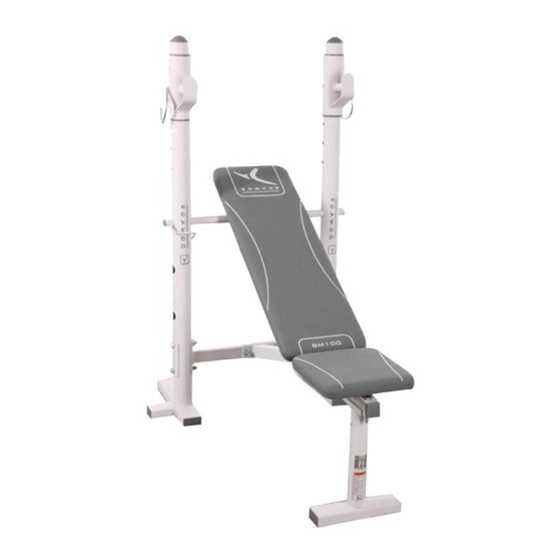 Bancos de musculação BM 100 e BM 530 da Domyos