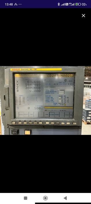 Фрезерный 4-х осевой станок Чпу FANUC ROBODRILL