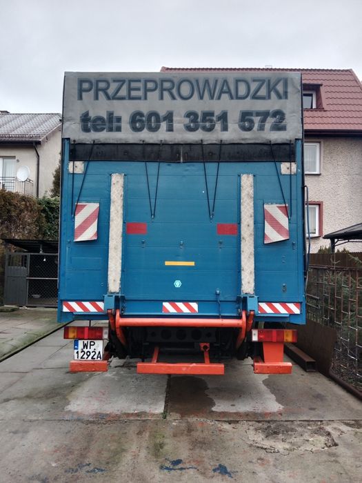 MAN L2000 Plandeka + Winda