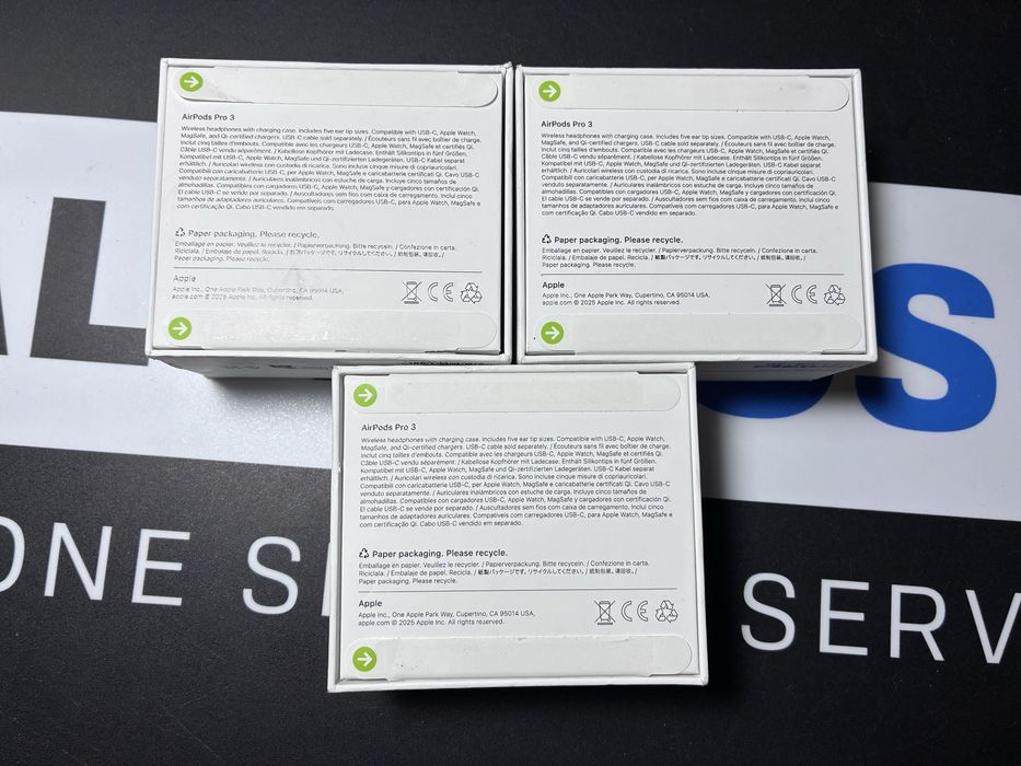 Nowe Oryg. Airpods Pro 3 Gwarancja