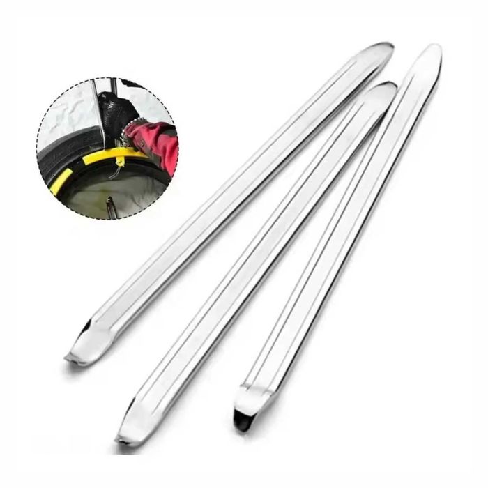 Kit chaves desmontagem pneu moto aço galvanizado