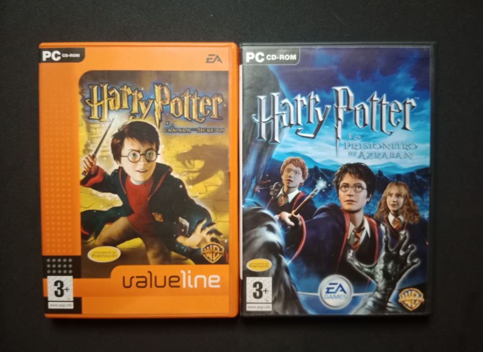 Jogos Harry Potter PC completos e com manuais