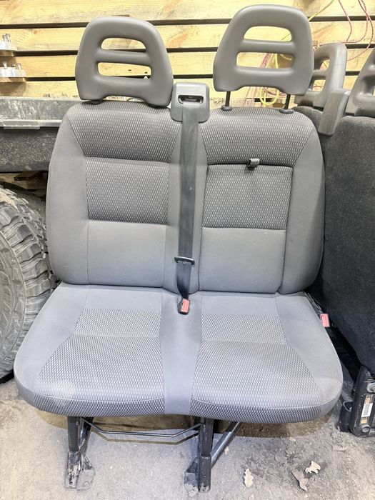 Fotel fotele siedzenia fiat citroen peugeot podwójne kamper brygadówka