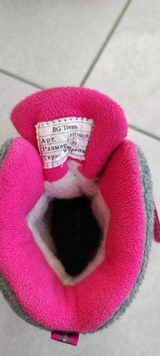 Ботинки зимние  B&G termo/сапоги резиновые