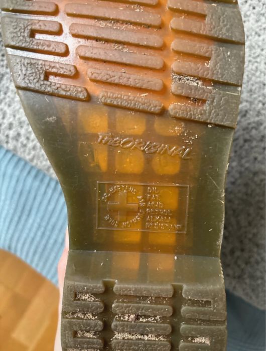 Buty dr Martens lakierowane