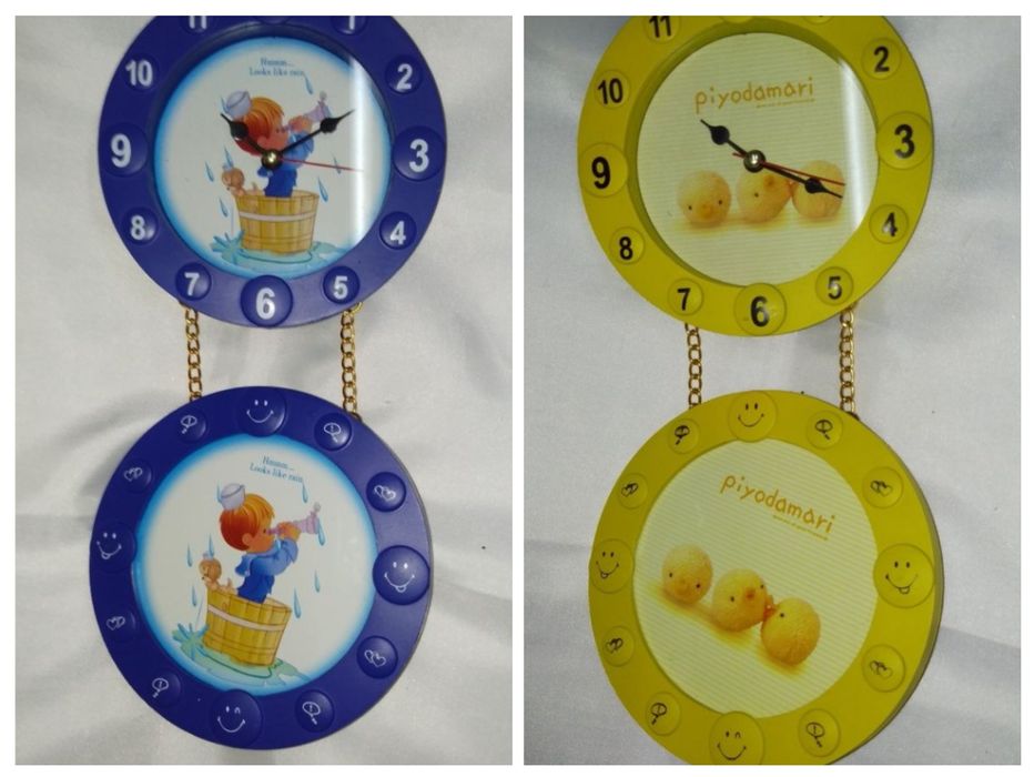 Дитячий годинник/Детские часы- будильник,,фоторамка настенные, новые.