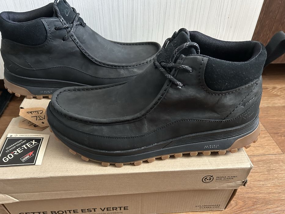 Мужские Ботинки Clarks Nubuck Aнглия.44-45