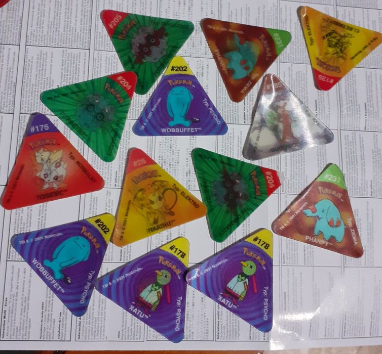 Pokemon trio 3D stara kolekcja