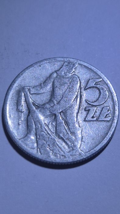 5 złotych z rybakiem. 1959
