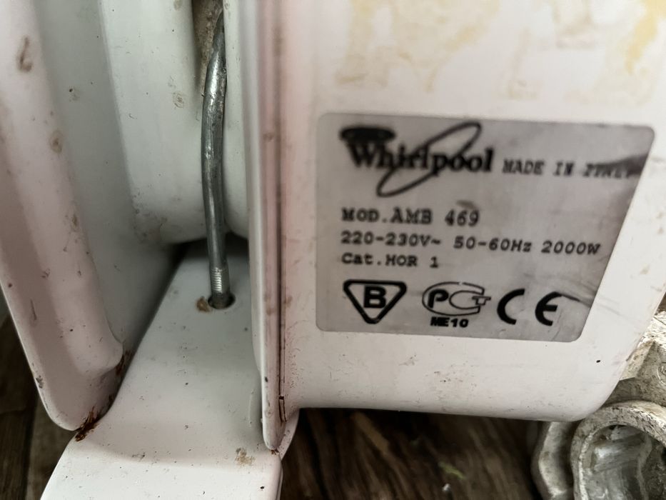 Обігрівач.   Whirlpool