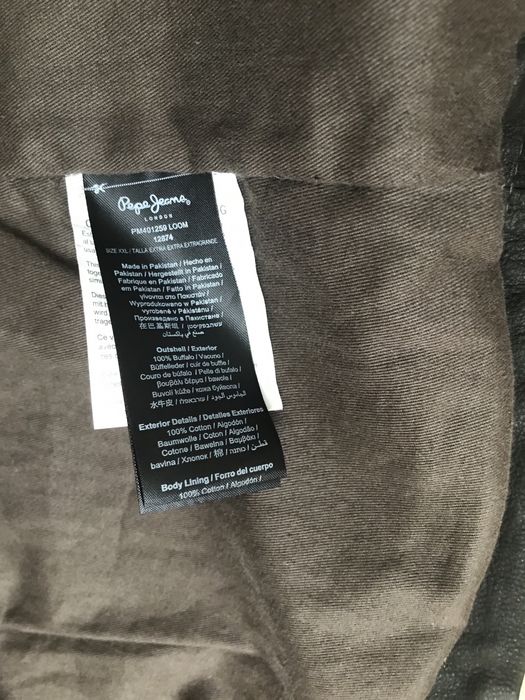 Casaco Pele Homem Pepe Jeans NOVO